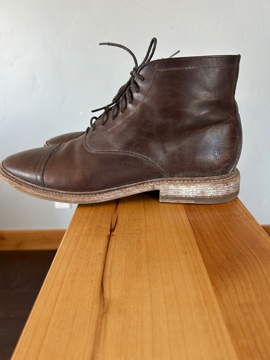 Men’s Frye Paul Lace Up Brown Boot main image 7